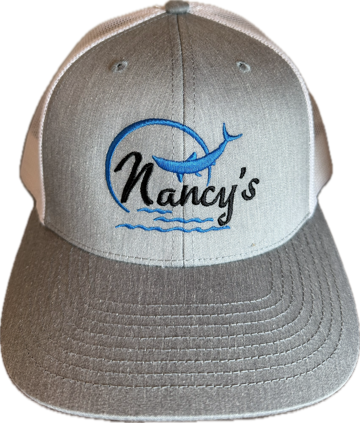 Trucker Hat Grey/White